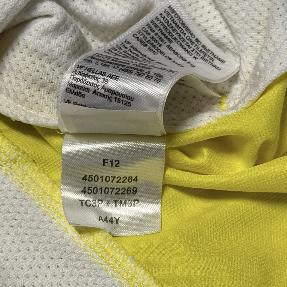 The North Face Flight Series Jacket Men's Yellow Full Zip Windbreaker Large Vent